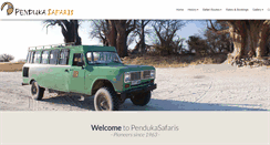 Desktop Screenshot of pendukasafaris.com